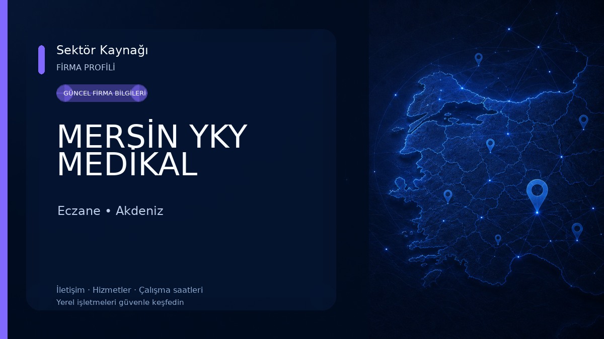 MERSİN YKY MEDİKAL Eczane