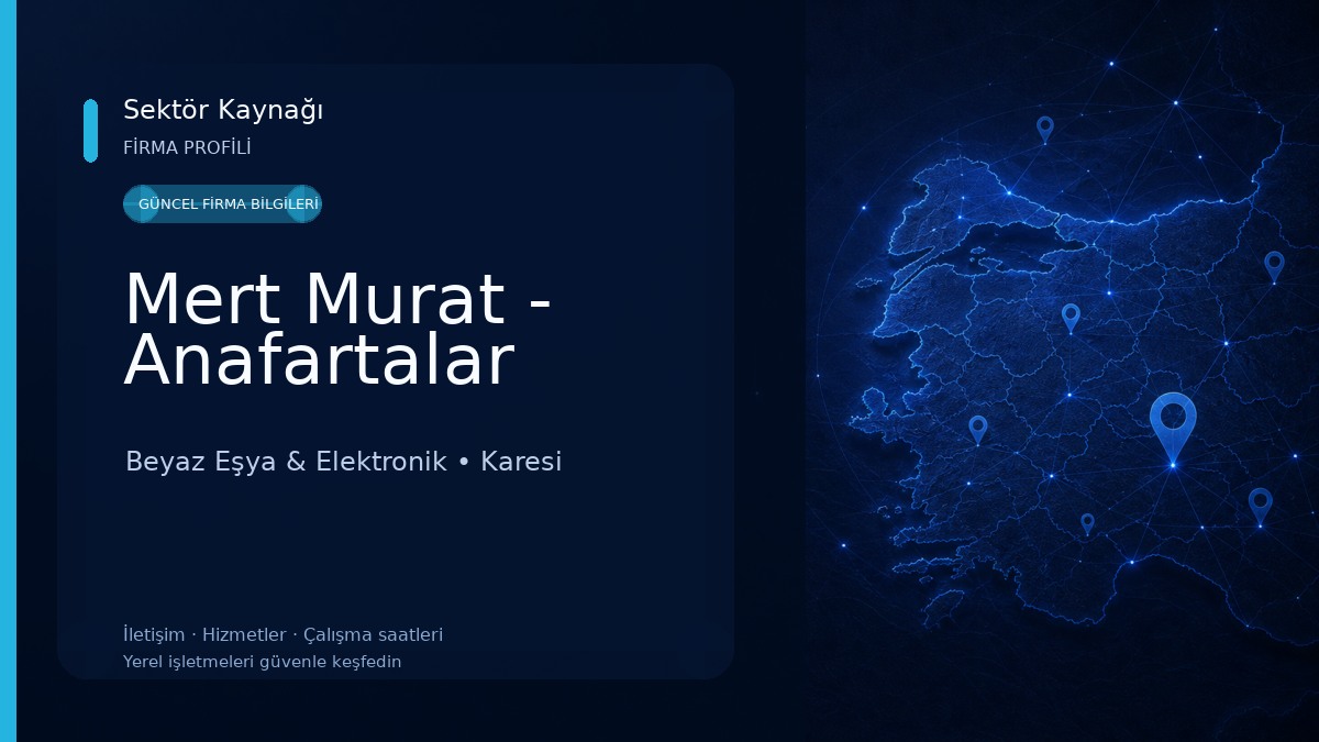 Mert Murat - Anafartalar Beyaz Eşya & Elektronik
