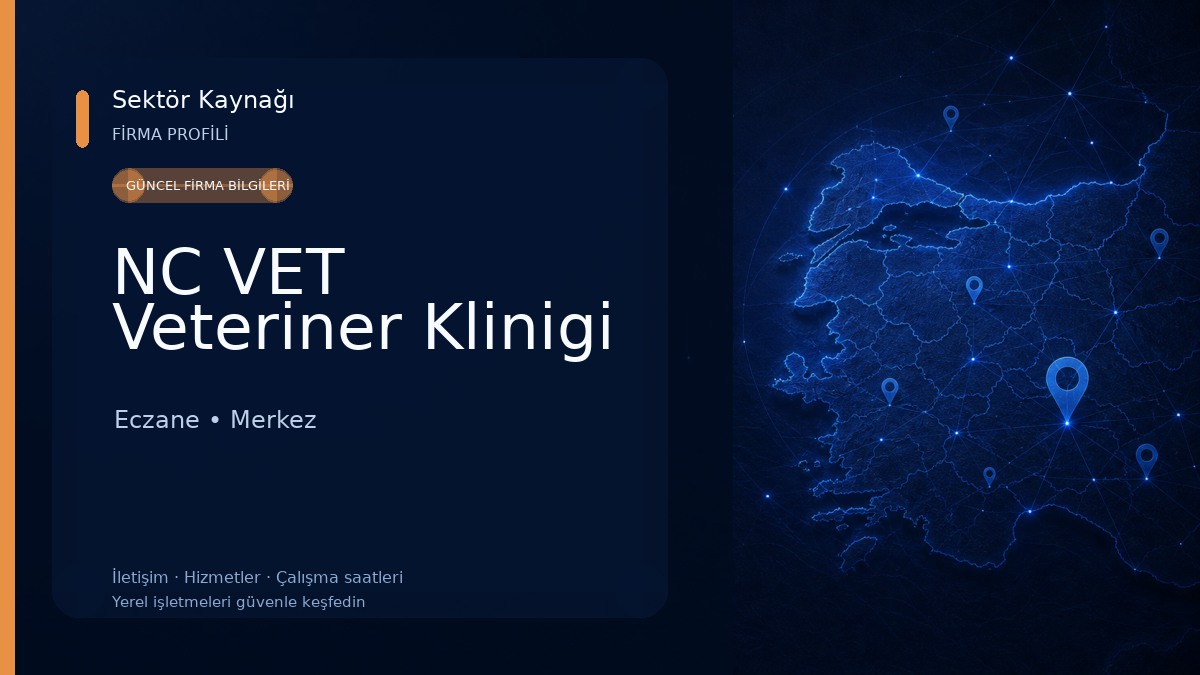 NC VET Veteriner Klinigi Eczane