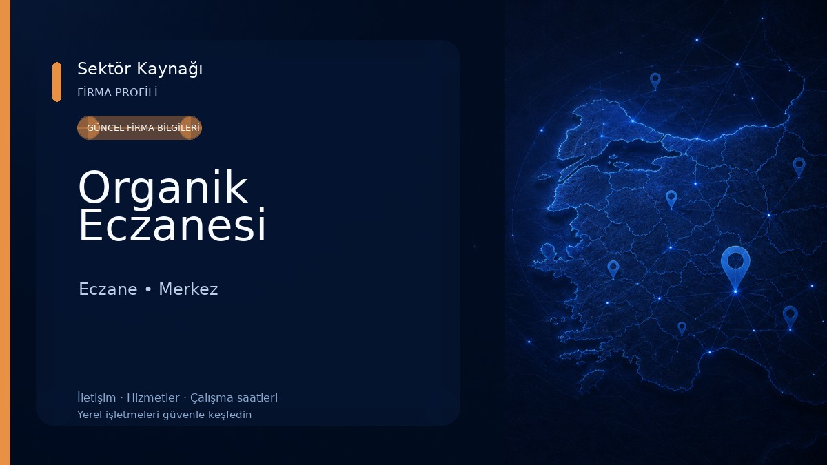Organik Eczanesi Eczane