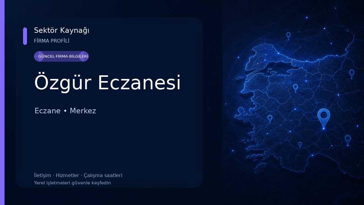 Özgür Eczanesi Eczane
