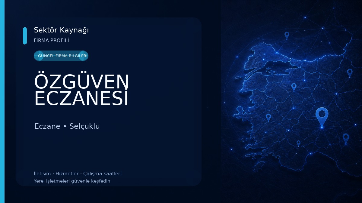 ÖZGÜVEN ECZANESİ Eczane