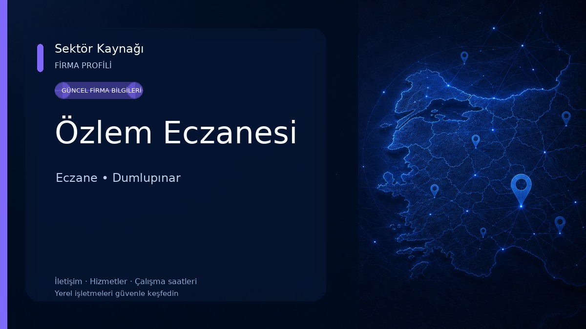 Özlem Eczanesi Eczane