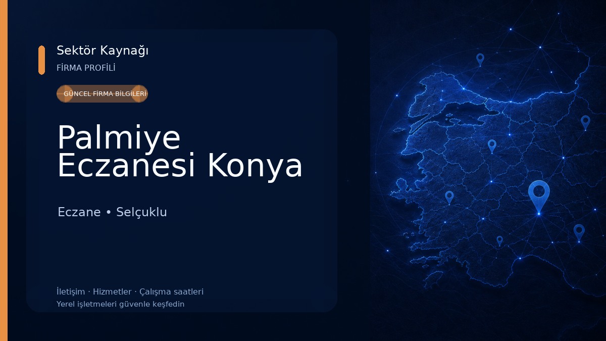 Palmiye Eczanesi Konya Eczane