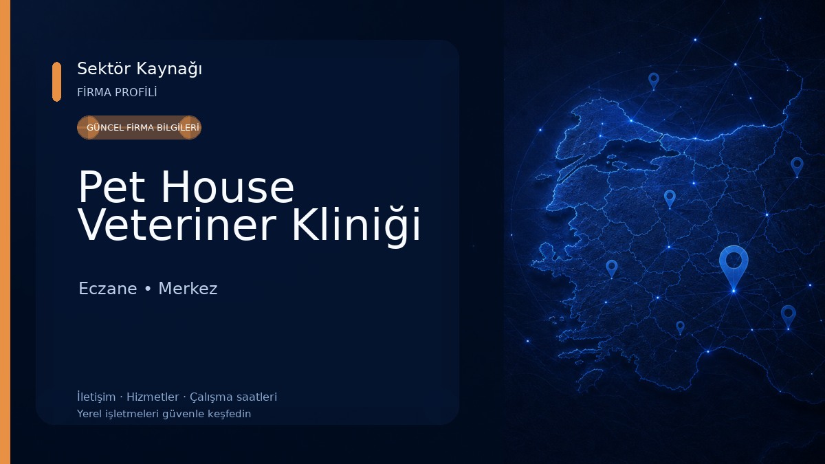 Pet House Veteriner Kliniği Eczane