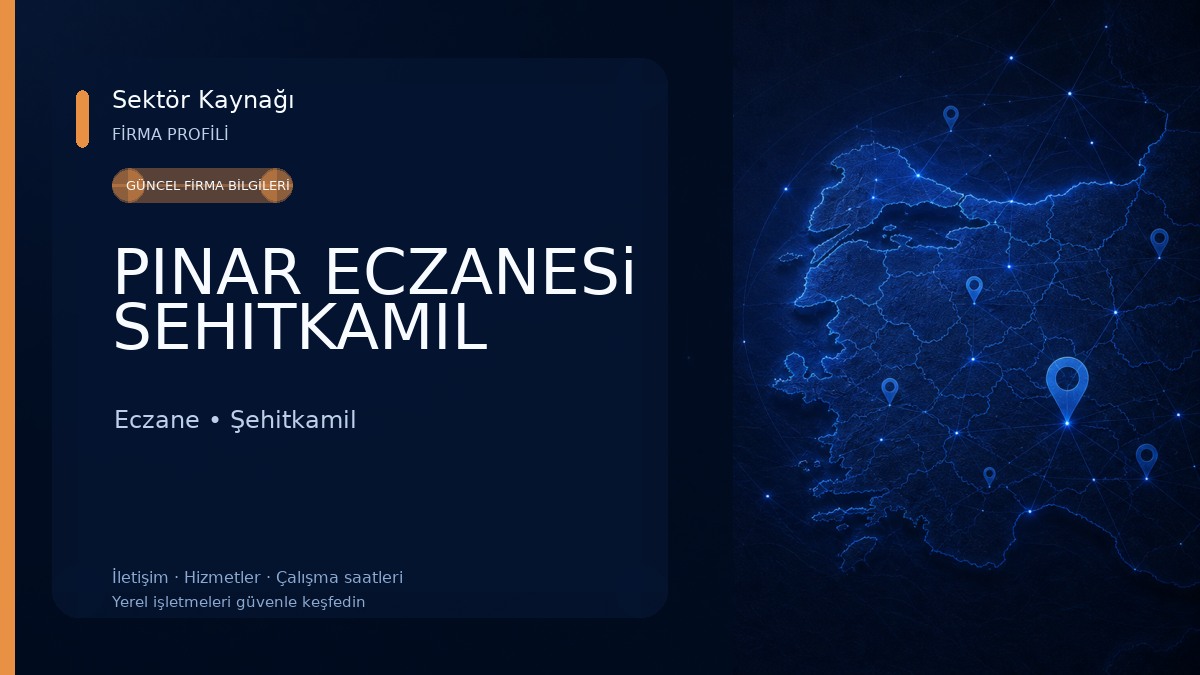 PINAR ECZANESi SEHITKAMIL 