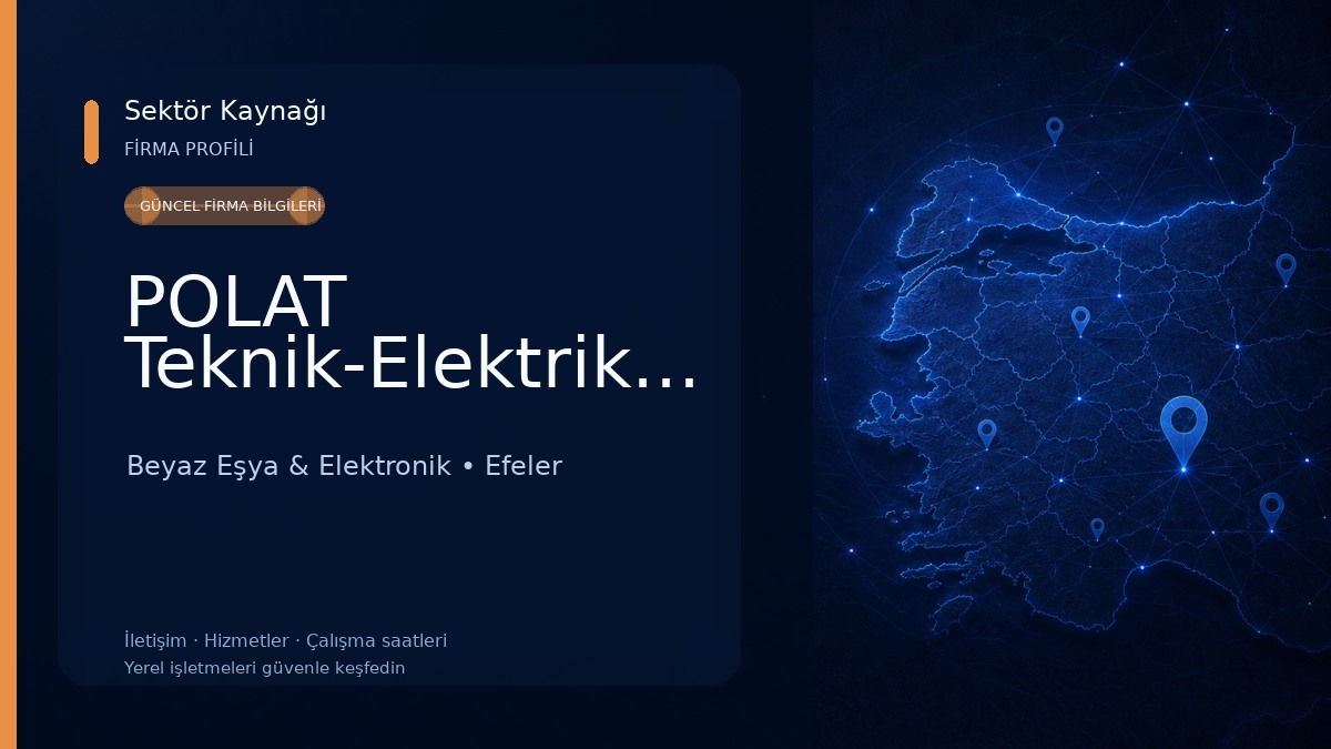 POLAT Teknik-Elektrik-Elektronik 