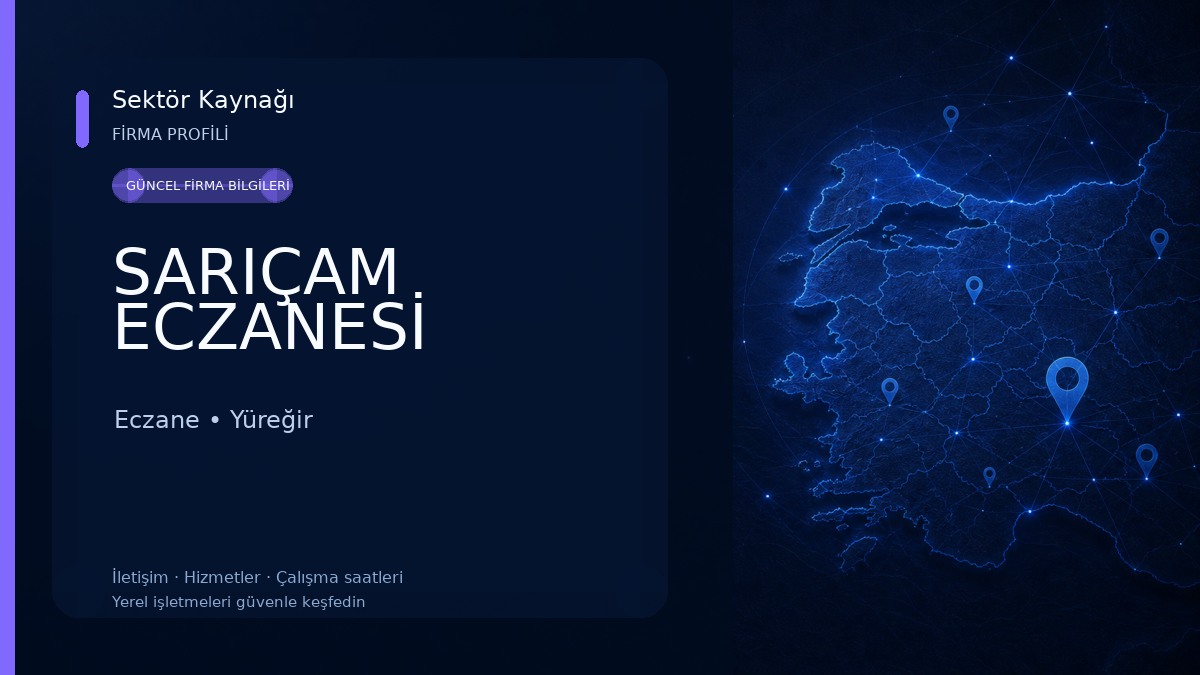 SARIÇAM ECZANESİ Eczane