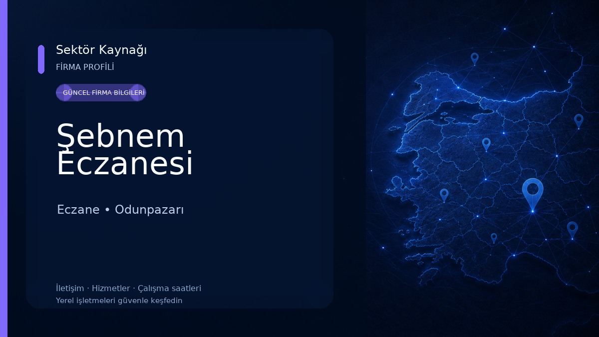 Şebnem Eczanesi Eczane