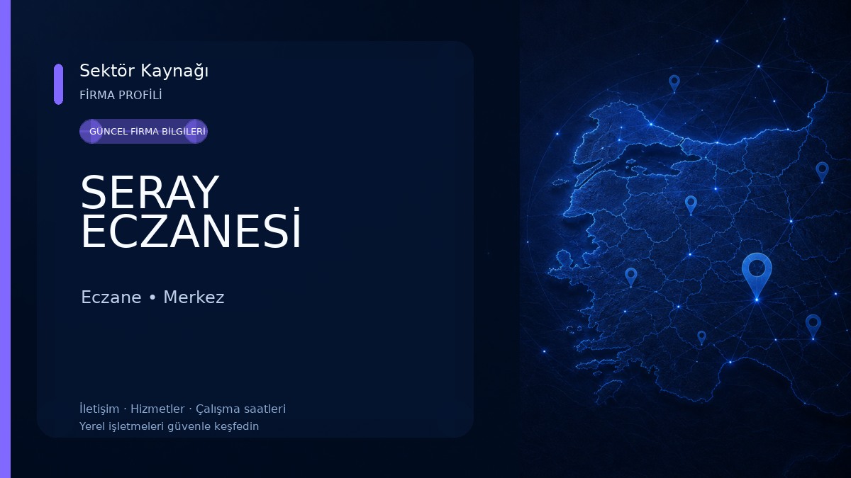 SERAY ECZANESİ Eczane