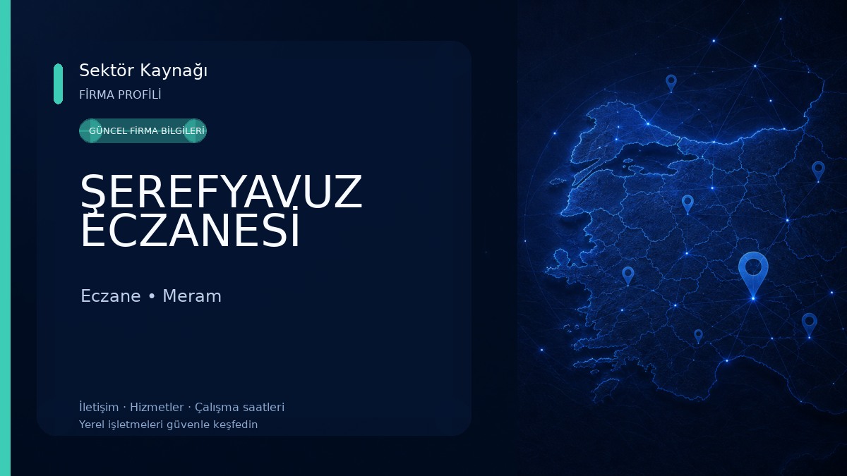 ŞEREFYAVUZ ECZANESİ Eczane