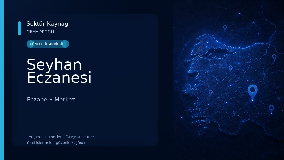 Seyhan Eczanesi Eczane