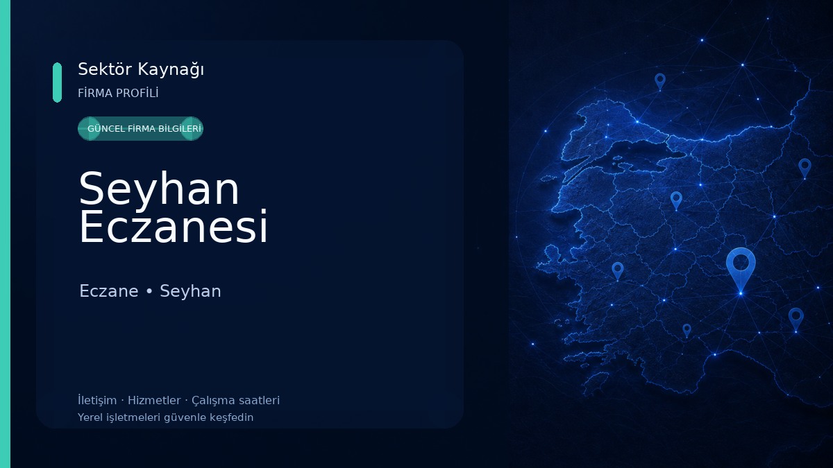 Seyhan Eczanesi Eczane