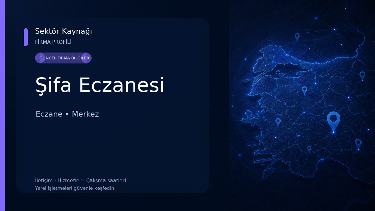 Şifa Eczanesi Eczane