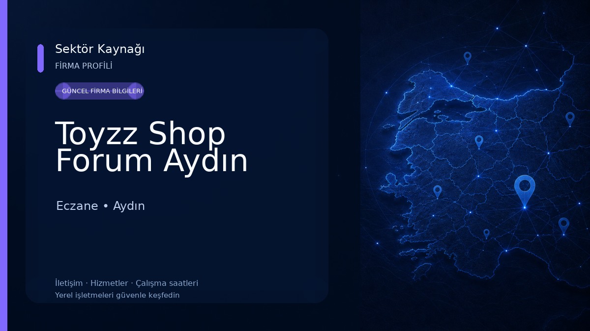 Toyzz Shop Forum Aydın Eczane