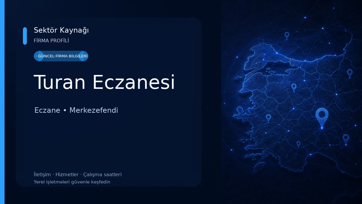 Turan Eczanesi Eczane