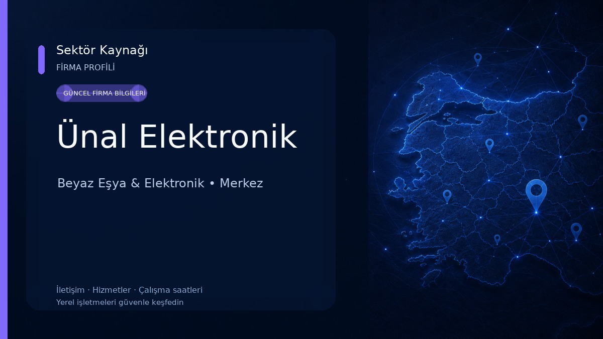 Ünal Elektronik Beyaz Eşya & Elektronik