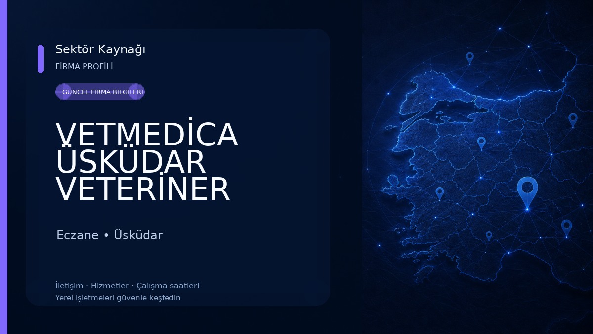 VETMEDİCA ÜSKÜDAR VETERİNER KLİNİĞİ - 7/24 ACİL VETERİNER Eczane