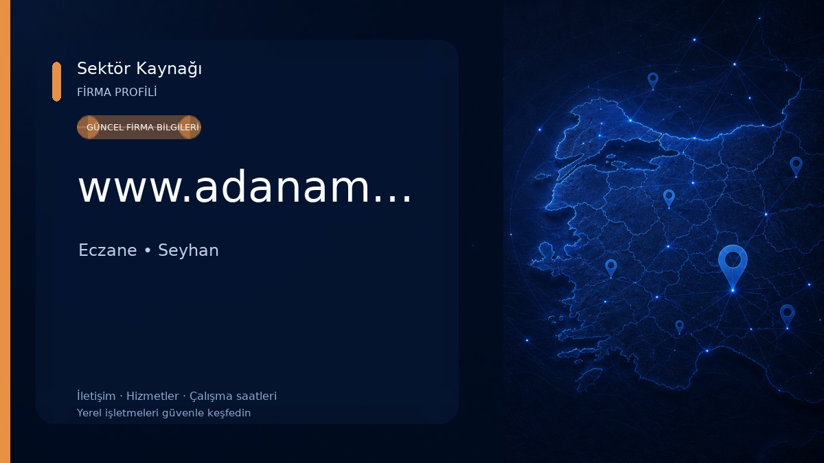 www.adanamedikal.com Eczane
