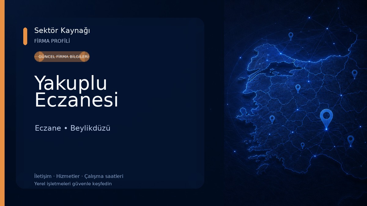 Yakuplu Eczanesi Eczane