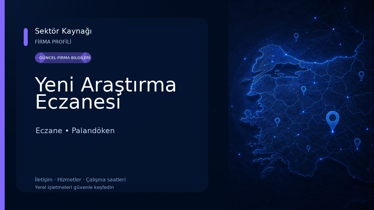 Yeni Araştırma Eczanesi Eczane
