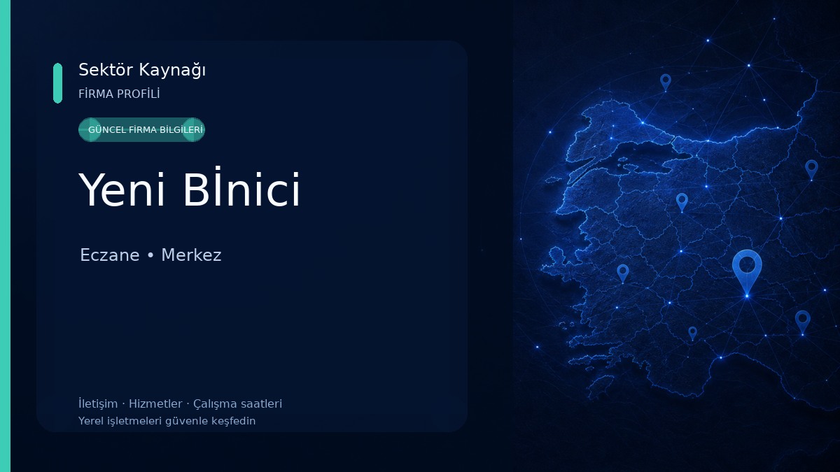 Yeni Bİnici Eczane