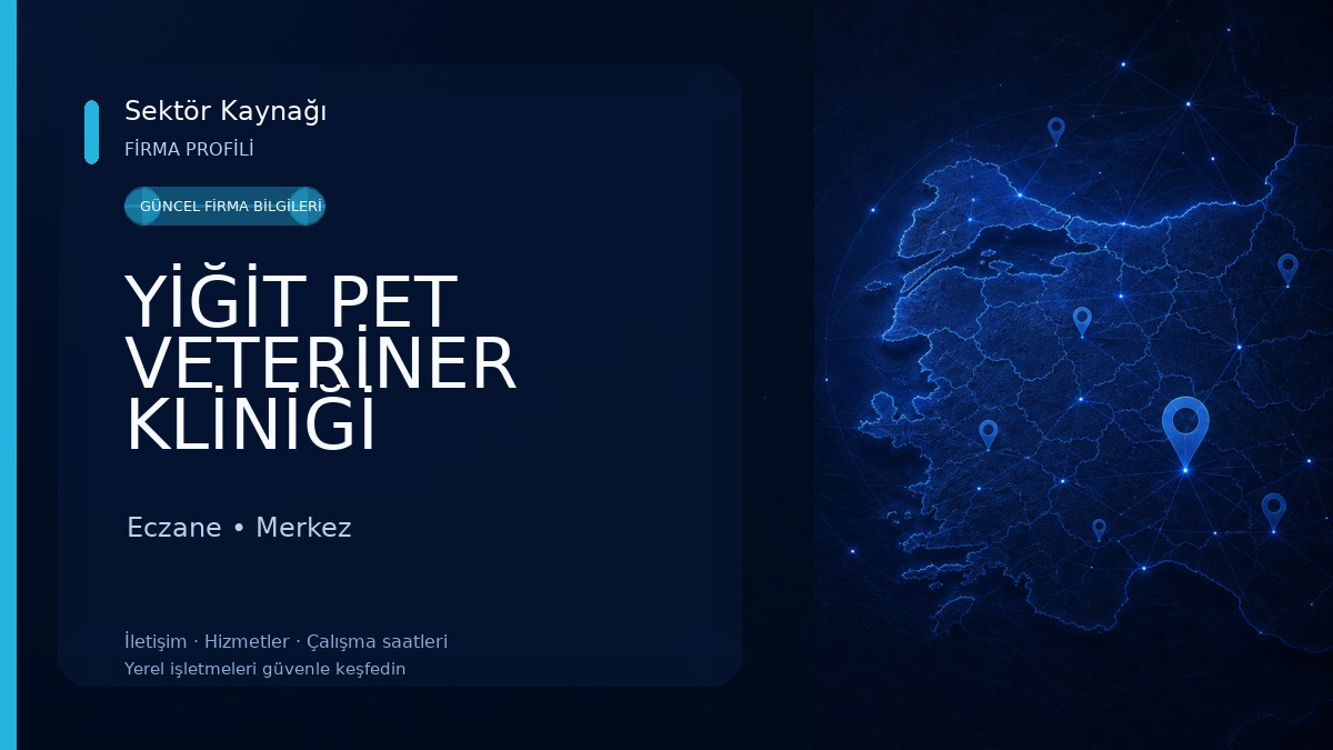 YİĞİT PET VETERİNER KLİNİĞİ Eczane