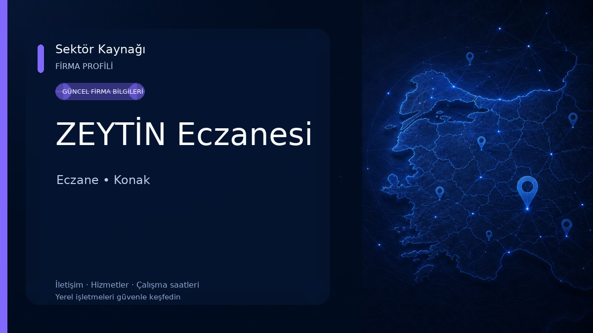ZEYTİN Eczanesi Eczane